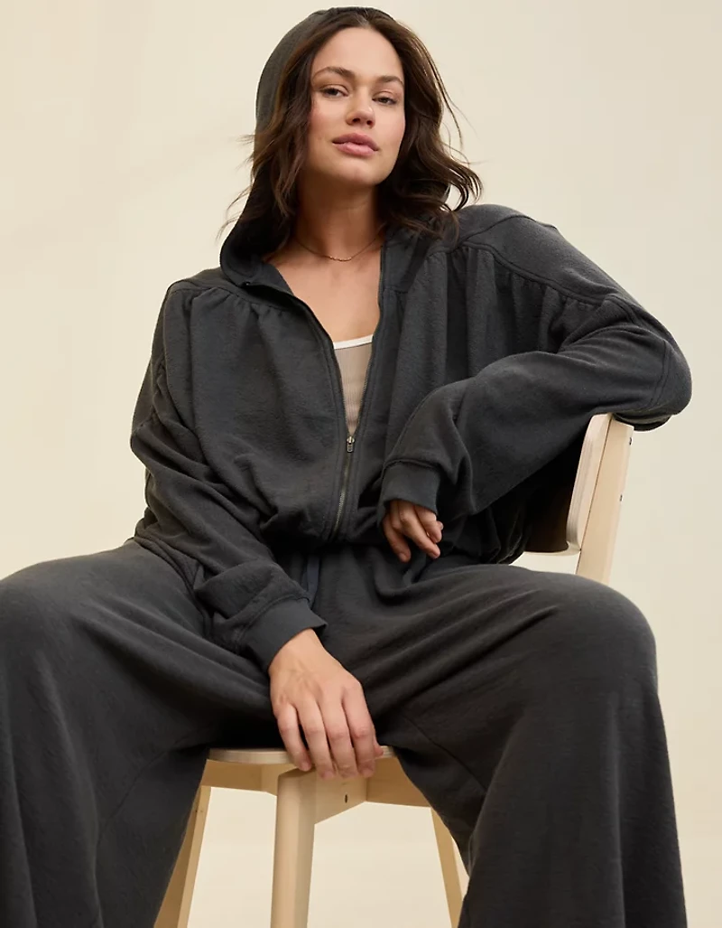 Aerie Soft Life Full Zip Sweatshirt