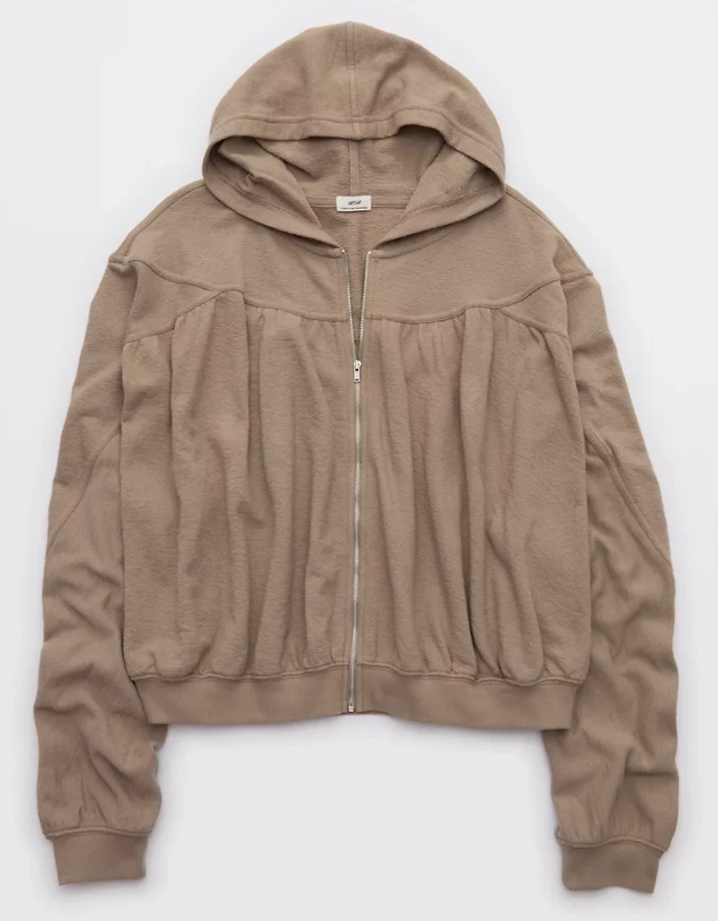 Aerie Soft Life Full Zip Sweatshirt