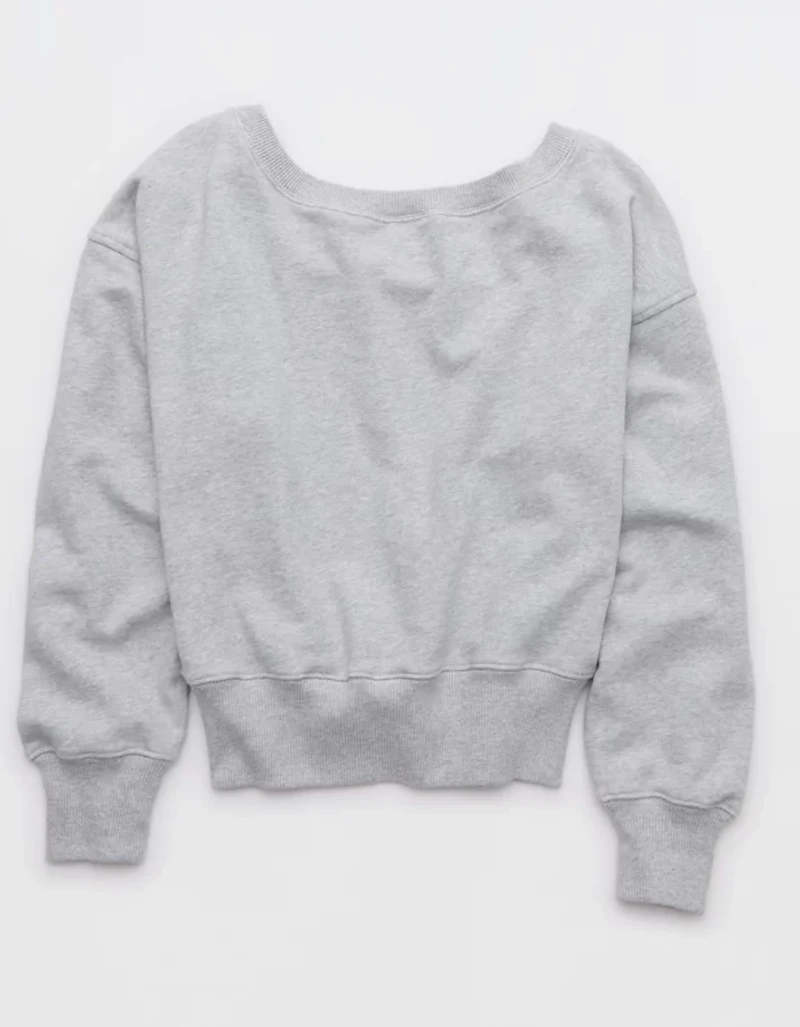 Aerie Off The Shoulder Sweatshirt