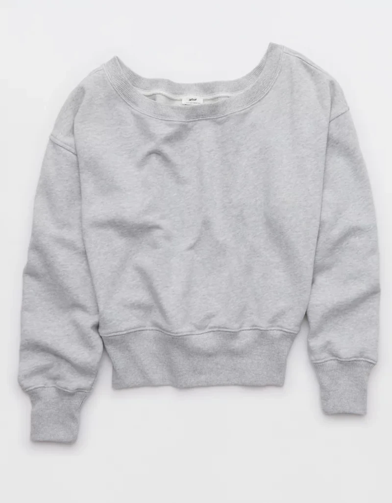 Aerie Off The Shoulder Sweatshirt