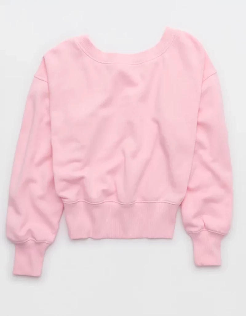 Aerie Off The Shoulder Sweatshirt