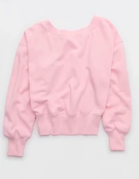 Aerie Off The Shoulder Sweatshirt