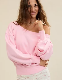 Aerie Off The Shoulder Sweatshirt