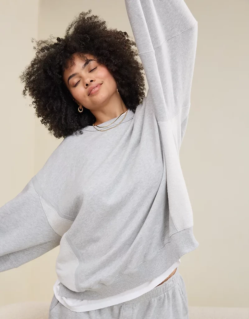 Aerie Keep It Light Crew Sweatshirt