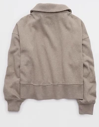 Aerie Best Button Sweatshirt