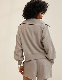 Aerie Best Button Sweatshirt