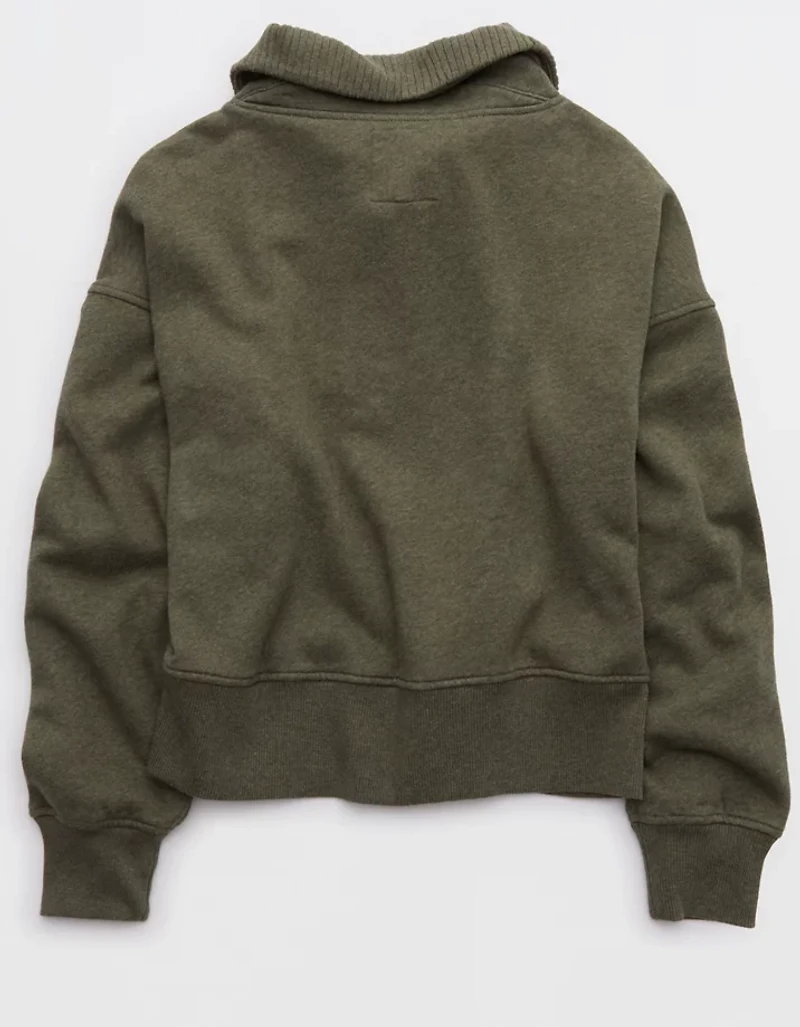 Aerie Best Button Sweatshirt