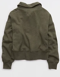 Aerie Best Button Sweatshirt