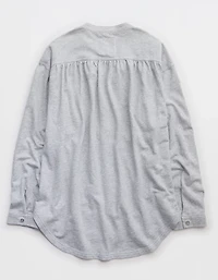 Aerie MagnaReady Adaptive Roll With It Fleece Shirt