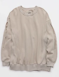 Aerie Très Chic Keyhole Sweatshirt