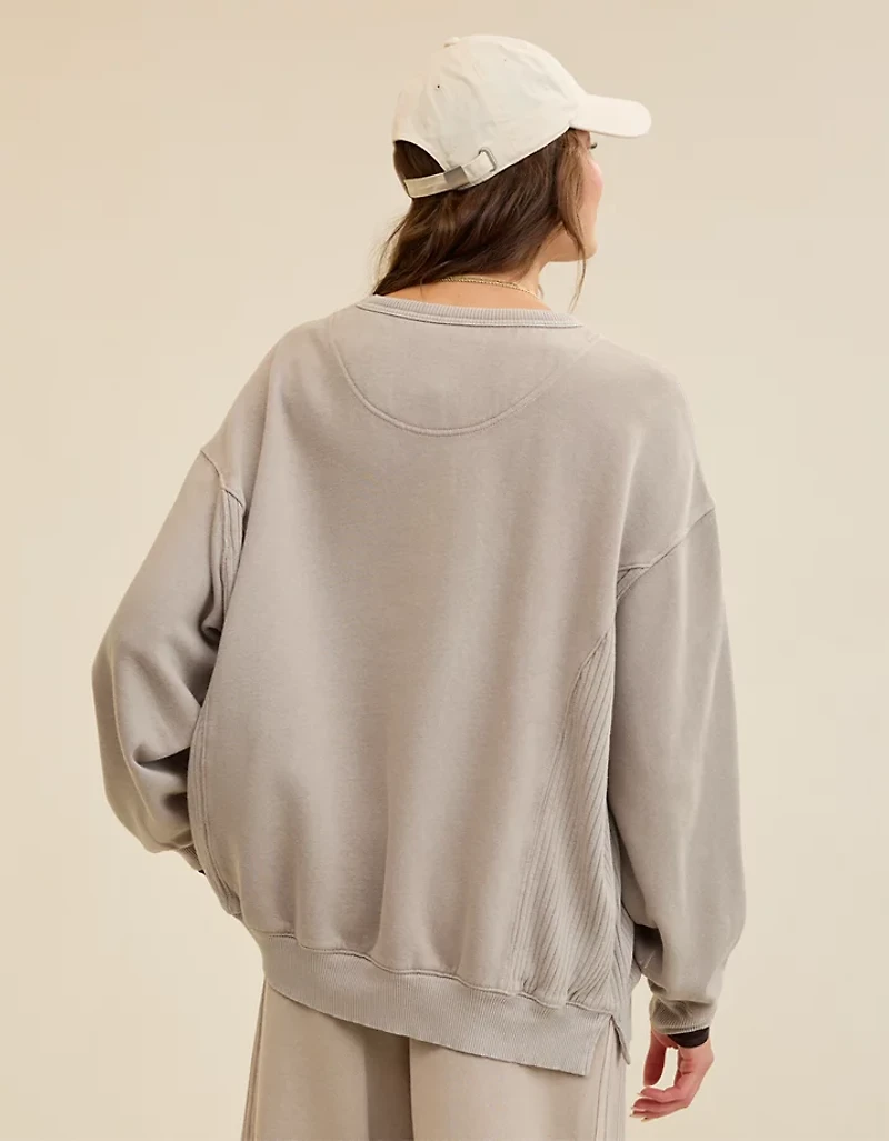 Aerie Très Chic Keyhole Sweatshirt