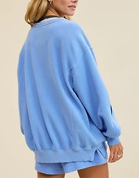 Aerie Très Chic Keyhole Sweatshirt
