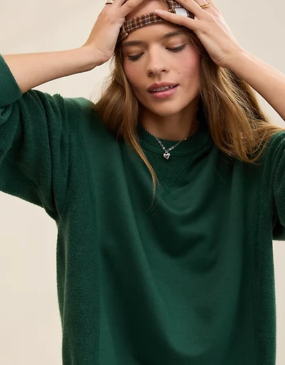 Aerie Très Chic Chenille Sweatshirt