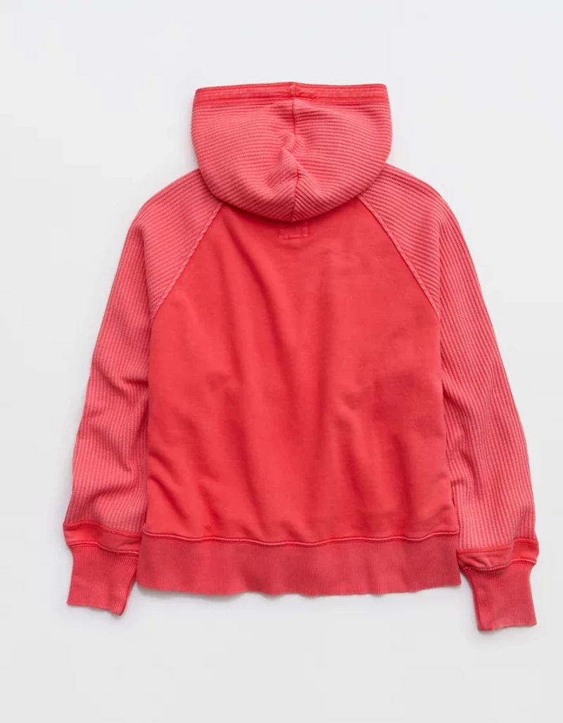 Aerie Essential Waffle Hoodie