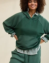 Aerie Essential Waffle Hoodie