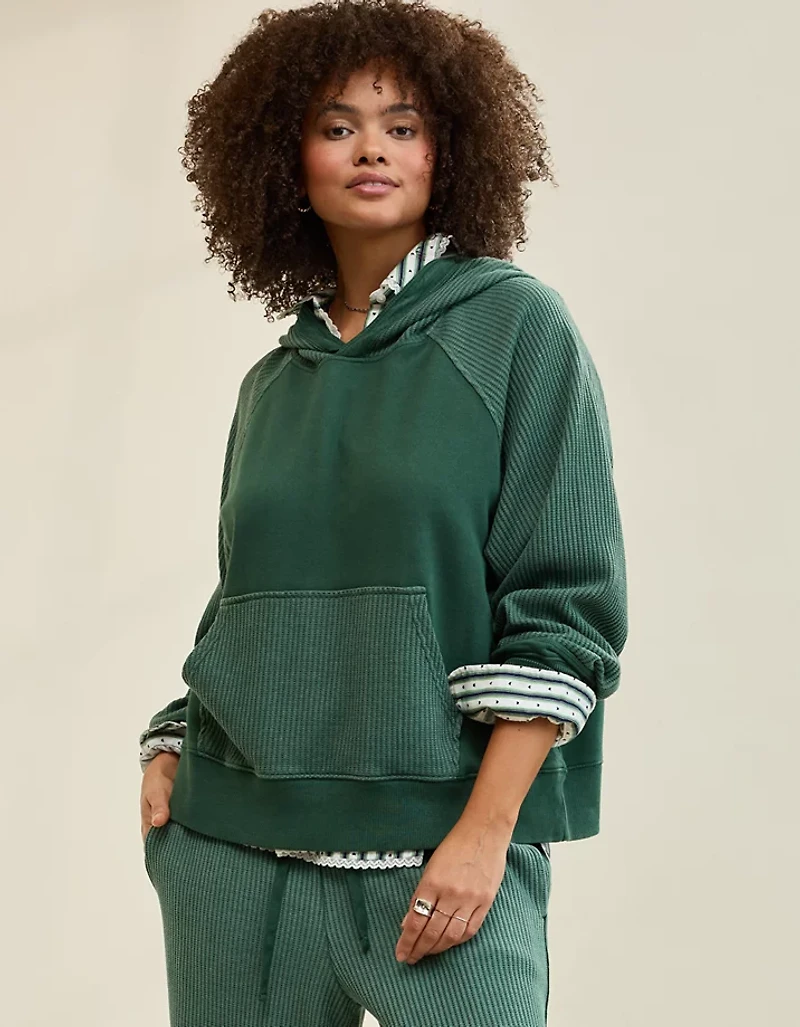 Aerie Essential Waffle Hoodie