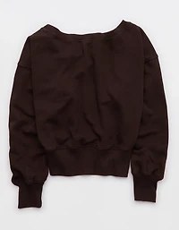 Aerie Off The Shoulder Sweatshirt