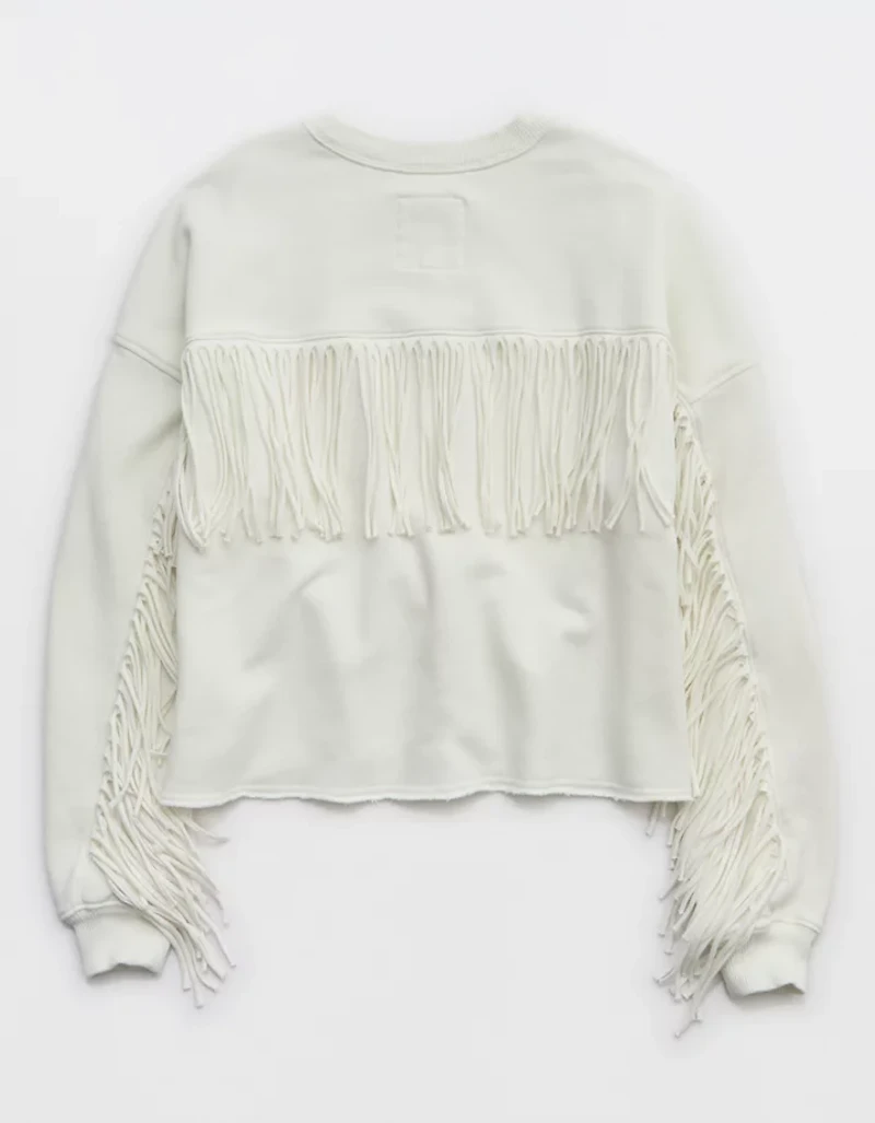 Aerie Festival Fringe Crew Sweatshirt