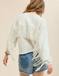 Aerie Festival Fringe Crew Sweatshirt