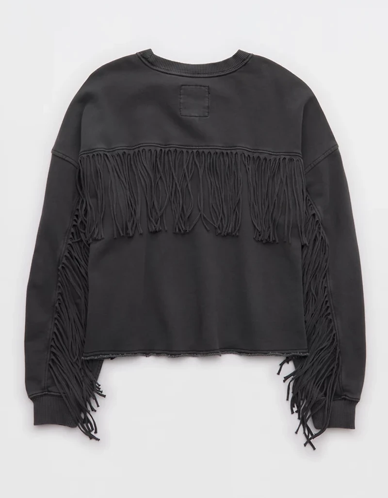 Aerie Festival Fringe Crew Sweatshirt