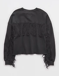 Aerie Festival Fringe Crew Sweatshirt
