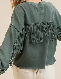 Aerie Festival Fringe Crew Sweatshirt
