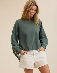 Aerie Festival Fringe Crew Sweatshirt