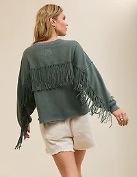 Aerie Festival Fringe Crew Sweatshirt