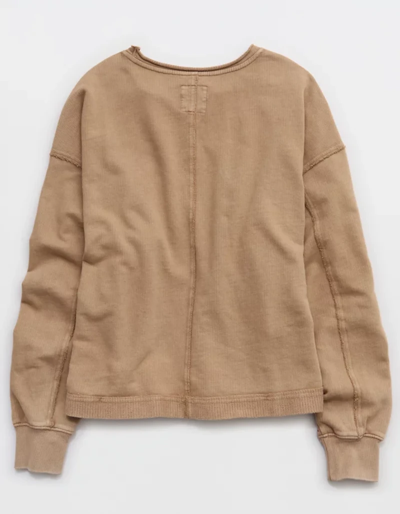 Aerie Vacay Crew Sweatshirt