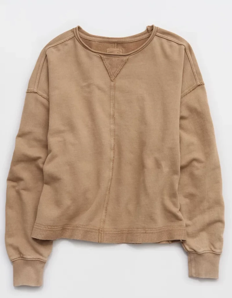 Aerie Vacay Crew Sweatshirt