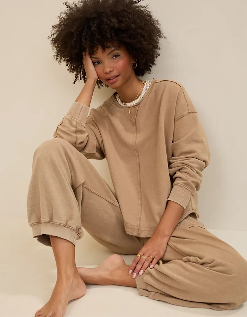 Aerie Vacay Crew Sweatshirt