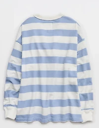 Aerie Poolside Terry Henley Sweatshirt