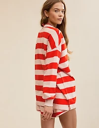 Aerie Poolside Terry Henley Sweatshirt