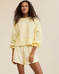 Aerie Classic Crew Textured Sweatshirt