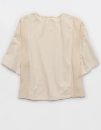 Aerie Unwind Waffle T-Shirt