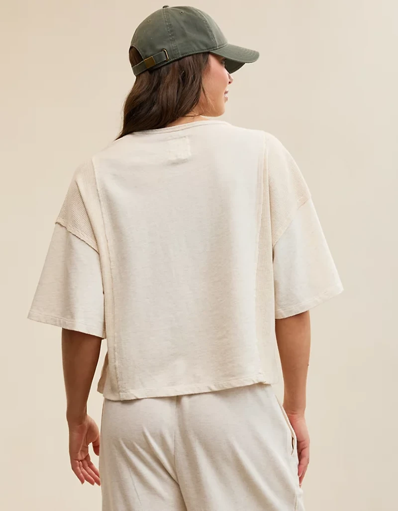 Aerie Unwind Waffle T-Shirt