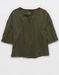 Aerie Unwind Waffle T-Shirt