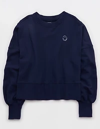 Aerie | Smiley® Classic Crew Sweatshirt