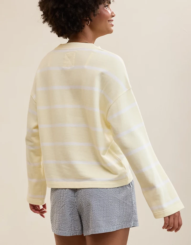 Aerie Alumni Henley Sweatshirt