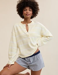 Aerie Alumni Henley Sweatshirt