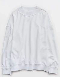 Aerie Alumni Mock Neck Sweatshirt