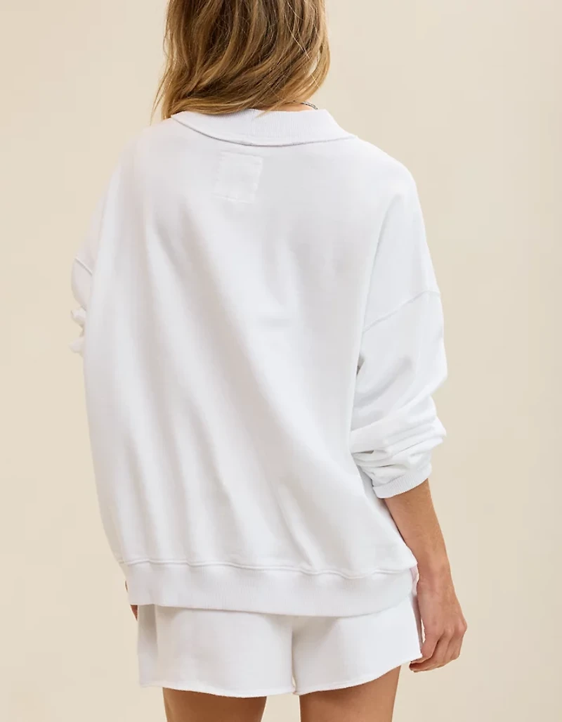 Aerie Alumni Mock Neck Sweatshirt