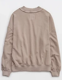 Aerie Alumni Mockneck Sweatshirt