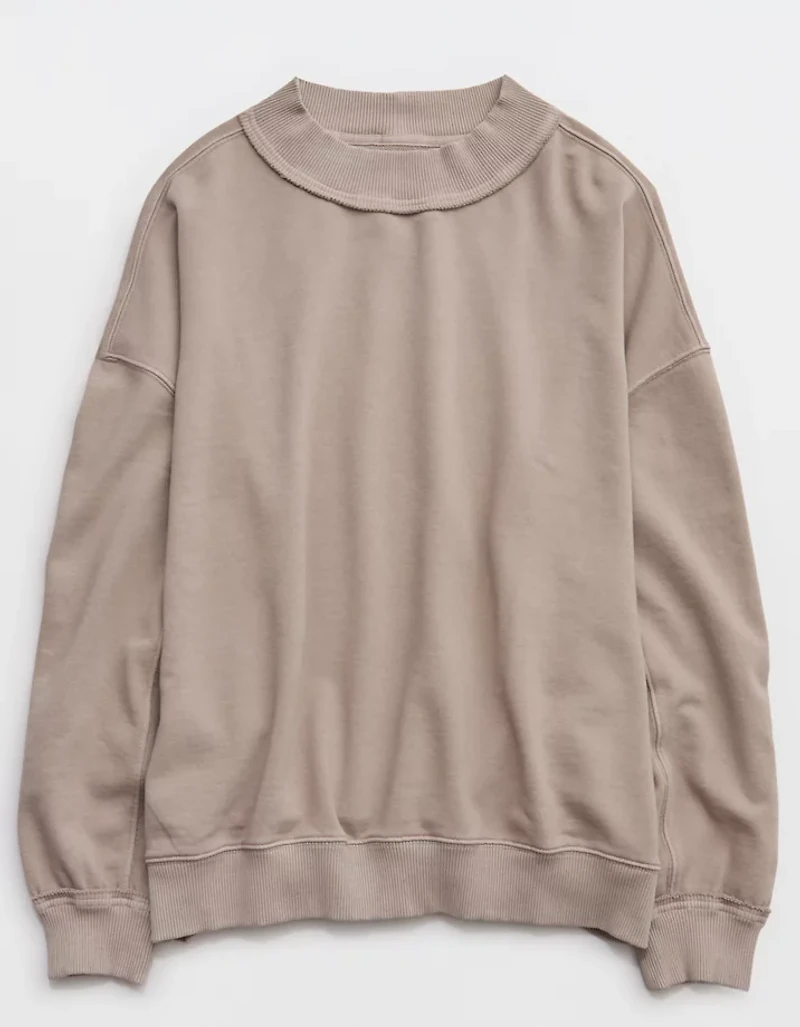 Aerie Alumni Mockneck Sweatshirt