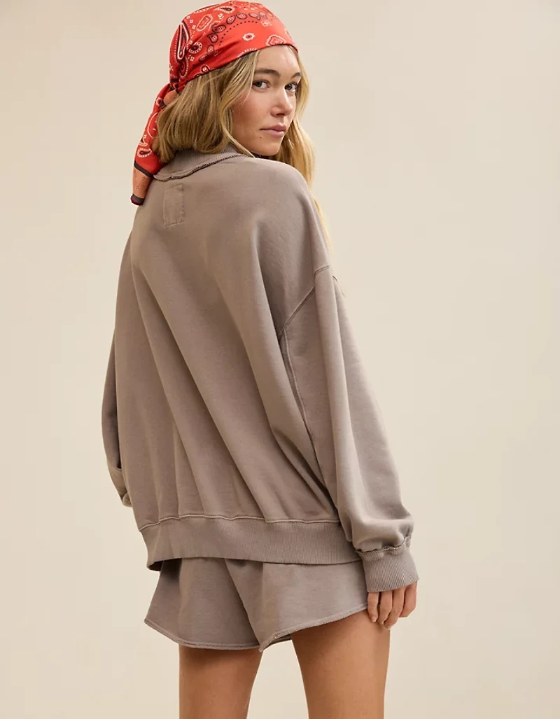 Aerie Alumni Mockneck Sweatshirt