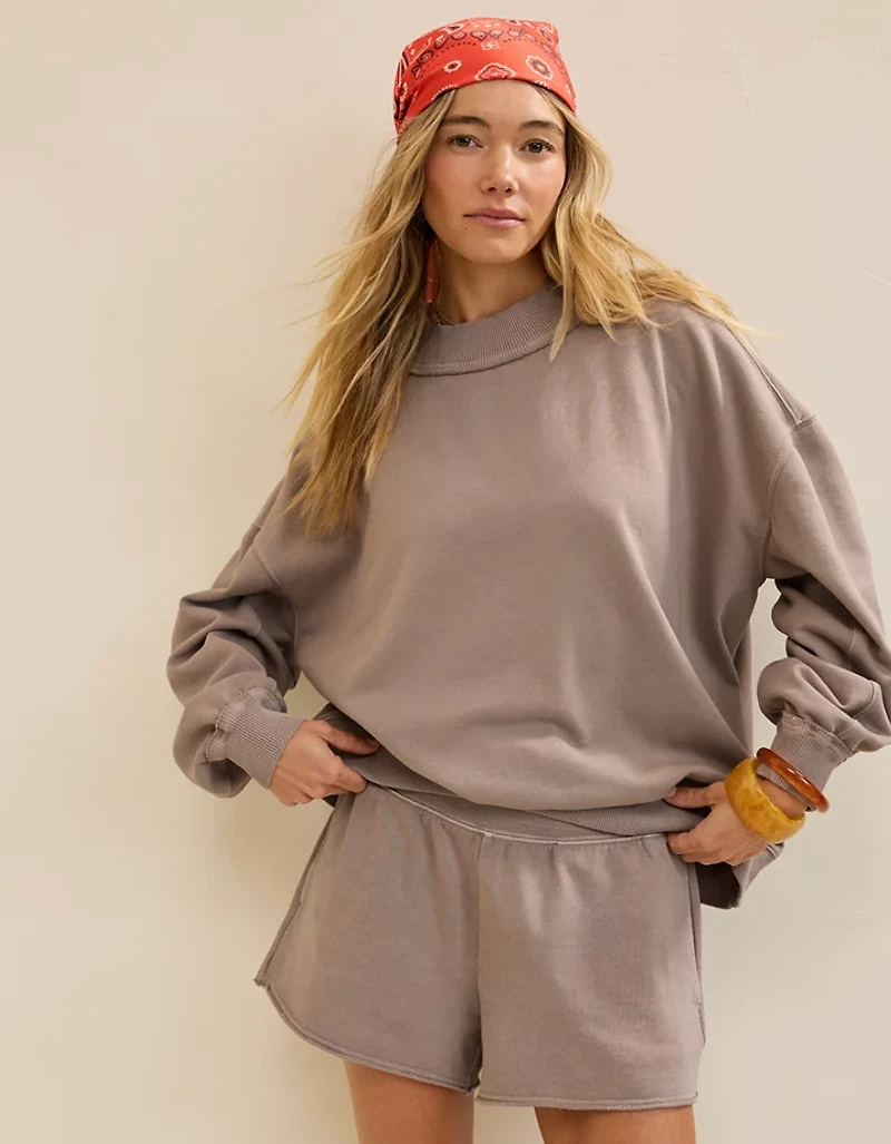 Aerie Alumni Mockneck Sweatshirt