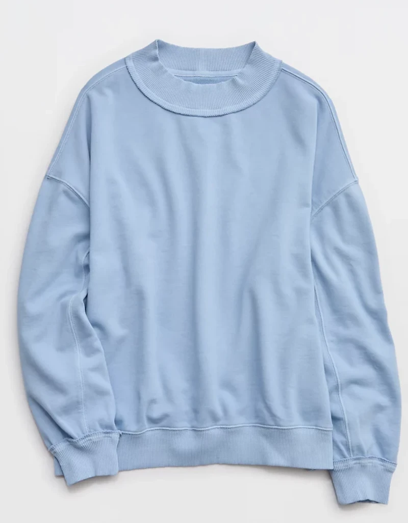Aerie Alumni Mockneck Sweatshirt