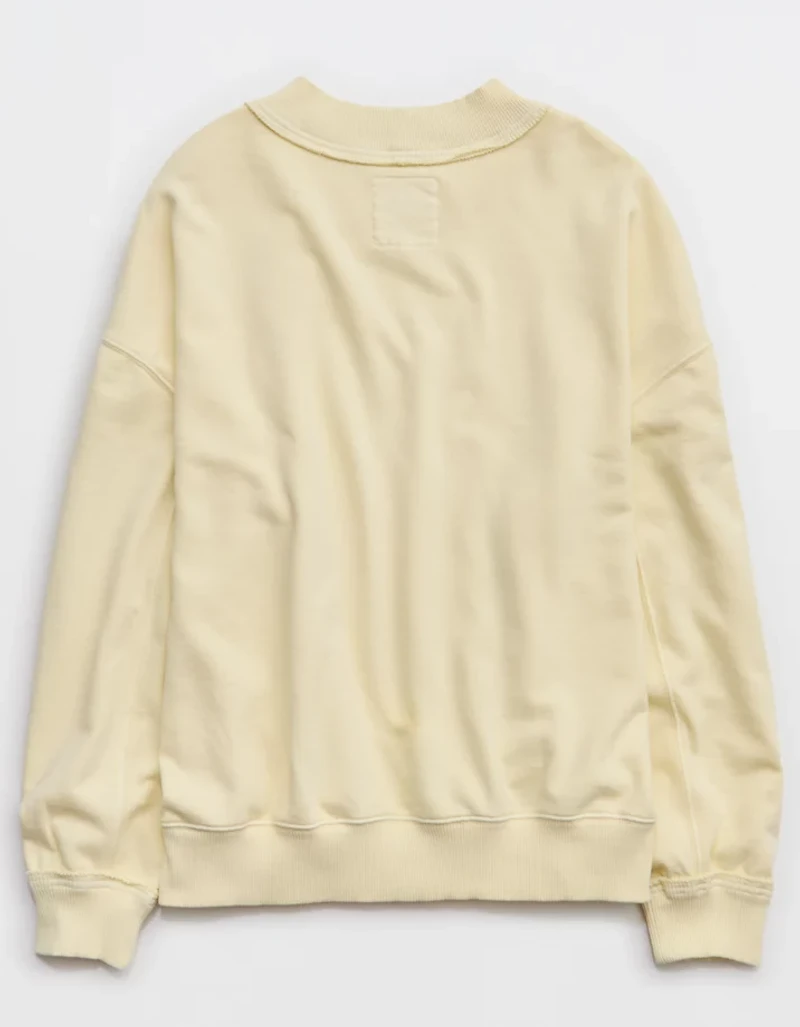 Aerie Alumni Mock Neck Sweatshirt