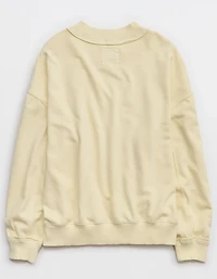 Aerie Alumni Mock Neck Sweatshirt