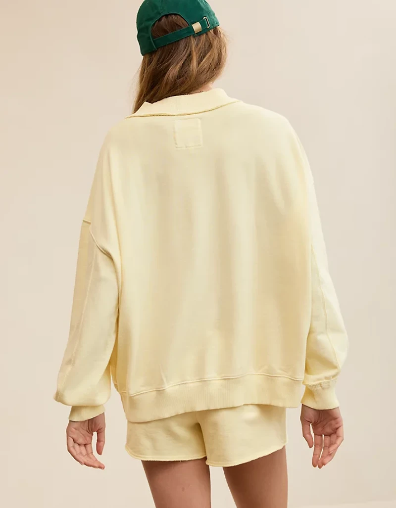 Aerie Alumni Mock Neck Sweatshirt